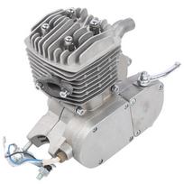 Dviračio variklio rankinis instrumentas 2 taktų 80CC benzininio variklio oro cilindro vidaus degimo variklio sidabras