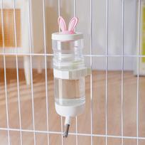 Šuns pakabinamas vandens dozatorius Katės virdulys Nesušlapinantis burnos Pakabinamas šuns geriamojo vandens tiektuvas Pakabinamas narvas Naminių gyvūnėlių reikmenys 550ml white