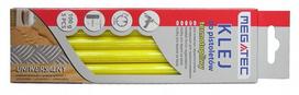 Klijai el. pistoletui 11x200mm 5vnt, 100g geltoni MEGATEC