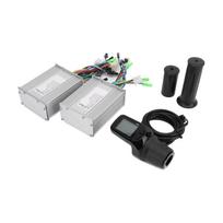 36V 48V 450W Vandeniui atsparus LCD ekrano skydelis Dvigubos pavaros variklis Brushless valdiklio rinkinys elektriniam