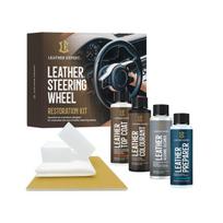 "Leather Expert" - odinių vairų restauravimo rinkinys Juodas vairų, sėdynių atnaujinimas