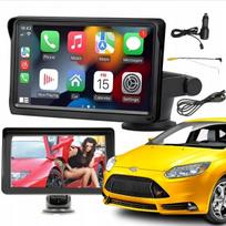 Automobilinis radijas Android Auto CarPlay 7" LCD ekranas
