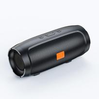Nešiojama žemų dažnių Bluetooth kolonėlė, lauko stereo, erdvinis garsas, vandeniui atspari, garsi kolonėlė, belaidė garso dėžė, palaiko FM radiją, TF kortelę juoda