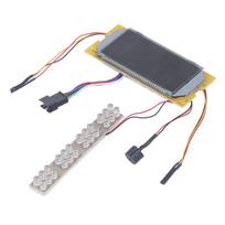 Elektrinio paspirtuko LCD ekrano PCB vandeniui atsparus LCD skydelio ekrano keitimas KUGOO S1S2S3 36V