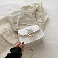 Small Bag Women'S Fashion Texture Messenger Bag Underarm Foreign Style Retro And Beautiful Small Square Bag balta