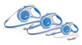 Flexi New Comfort virvinis pavadėlis - Juoda / XS -3m iki 8 kg