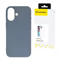 Wozinsky Silicone Magsafe Magnetic Samsung Galaxy S25 – dėklas telefonui pilkos spalvos