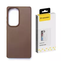 Wozinsky Carbon Fiber with MagSafe for Samsung Galaxy S25 – dėklas telefonui rudos spalvos