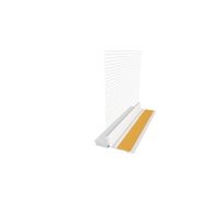 PVC deformacinis profilis su tinkleliu Ejot 120 Plus GAP15, dideliems langams, 2.4 m