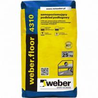 Savaime išsilyginantis mišinys grindims Weber Floor 4310 2-50mm (pad/42vnt) 25kg