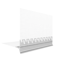 PVC nulašėjimo profilis su tinkleliu EJOT 600, 2 m