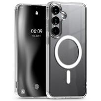 Mercury magSafe Jelhard case for Samsung S25+ S936, transparent