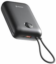 Swissten Voltbox 35W Power Bank 20000 mAh with Built-in Cables, USB-C, and Lightning