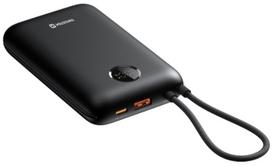 Swissten Voltbox 35W Power Bank 30000 mAh with Built-In USB-C and Lightning Cables