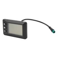Elektrinio dviračio LCD ekrano skaitiklio skydelis, išskirtinio meistriškumo vandeniui atsparus elektrinis dviračio matuoklis 36 V