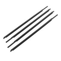 4 vnt. Automobilio Weatherstrip Durų Langų Apdailos Juostelė 68163 0C031 Pakeitimas Toyota Sequoia 2008 m. iki