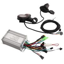 36V 48V 60V 350W 450W 18A elektrinio dviračio bešepetis variklio valdiklis SL100 B1 LCD ekranas su nykščiu