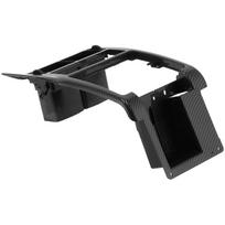 Dash AC Air Vent Grille Center Console Trim 6N1858071A Carbon Fiber Style Fit for Seat Ibiza II 2