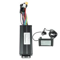 Elektrinio dviračio konversijos rinkinys, 3 režimai, 30A valdiklis, 24V, 36V, 48V, 1000?1500 W LCD ekrano matuoklis