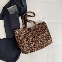 Lightweight And Simple Shoulder Bag, Fashionable Messenger Bag, Trendy Leopard Print, Large-Capacity Tote Bag For Women ruda