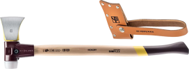 "SIMPLEX" skaldymo kirvis su plonu ketaus korpusu ir hikorio kotu, Ø 50 / kotas 685 mm, Sup