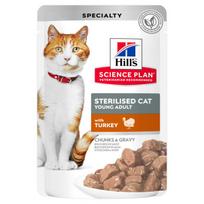 HILL'S konservai katėms, SP Sterilised Young Turkey, 12x85 g