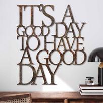 Pakabinama dekoracija Rusty Have a Good Day, 1 vnt.