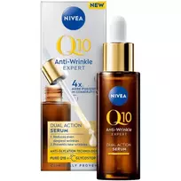 Serumas su technologija nuo glikacijos NIVEA Q10 Anti-Wrinkle Expert, 30 ml