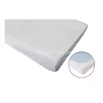 Drėgmės nepraleidžianti paklodė iš poliuretano su guma 100x200cm