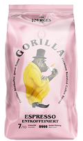 Joerges GORILLA Espresso pupelės be kofeino, 1kg