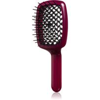 Janeke Curvy "M" Vented Brush plokščias plaukų šepetys karščiu formuojamai šukuosenai 21 x 8,5 x 4 cm 1 vnt.
