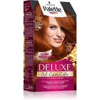 Schwarzkopf Palette Deluxe ilgalaikiai plaukų dažai atspalvis 7-77 (562) Intensive Shiny Copper 1 vnt.