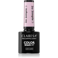 Claresa SoakOff UV/LED Color So Simple gelinis nagų lakas atspalvis 5 5 g