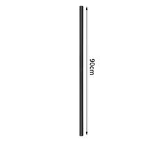 ZEVENTI - Prailginimo stulpas 90 cm juoda