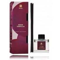 HiSkin Rose & Vanilla Fragrance Diffuser difuzorius su lazdelėmis - 90 ml.