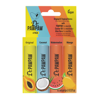 DR.PAWPAW lūpų pieštukų rinkinys TROPICAL, 16 g