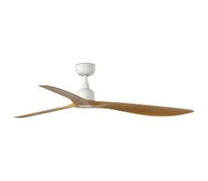 FARO 34361 - Lubinis ventiliatorius OUTWOOD L ruda/balta diametras 150 cm IP44 +VP