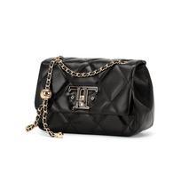 Bag Lock Head Layer Leather Crossbody Bag This Year Popular Diamond Chain Small Square Bag Women's Bag 21*8*15CM juoda