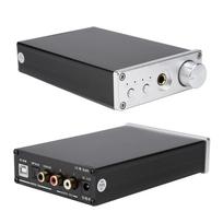 HIFI stereo 24bit192KHz, skirtas RCA6.35MM ausinių lizdo išvesties ausinių stiprintuvui US Plug