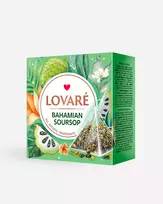 LOVARE žalioji arbata Bahamian soursop 15 pyramidžių