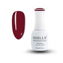 SHILLS PROFESSIONAL Soak Off UV Led gelinis lakas Maroon 15 ml