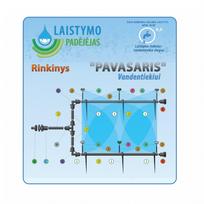 Smulkaus laistymo sistema „Pavasaris“ vandentiekio slėgiui