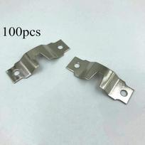 100 vnt. rinkinys dantytų paveikslų kabliukų, sprendimas paveikslų kabinimui, kabliukai rėmams, paveikslams, meno kūriniams 100pcs