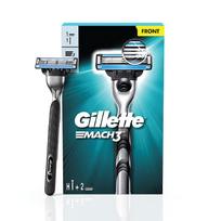 Gillette Mach 3 skutimosi skustuvas + 2 kasetės