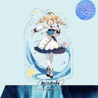 Anime žaidimas „Genshin Impact“ periferinis akrilinis „Cosplay“ veikėjas, herojus, teminis stovas akrilinis figūrų stovas modelio lėkštė, stalo dekoras, papuošalas, dovana 16CM