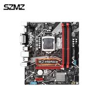 SZMZ B75 žaidimų kompiuterio pagrindinės plokštės palaikymas Intel Core i5 i7 i9 Xeon E3 V1 V2 LGA1155 CPU 4*DDR3 USB3.0 SATA3.0 NVME M.2 Placa Mae