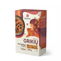 Grikių dribsniai BIORINA dėžutėje, 400 g
