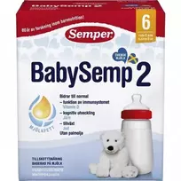 Pieno mišinys nuo 6 mėn. SEMPER BABYSEMP 2, 800 g