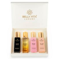 Bella Vita Organic Moteriškų kvepalų dovanų rinkinys moterims 6x10 ml Kvepalai Prabangus aromatas Ilgai išliekantis kvapas