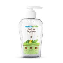 Mamaearth arbatmedžio veido prausiklis su Neem nuo spuogų ir spuogų – 250 ml